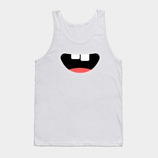 Smile mask Tank Top